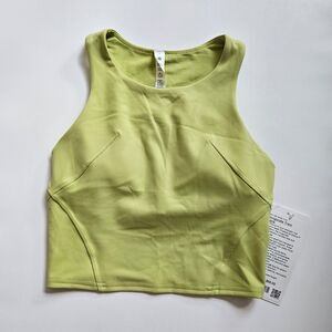 Lululemon invigorate train tank 4 wasabi NWT